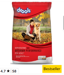 Drools Optimum Performance Adult Dog Dry Food 10Kg